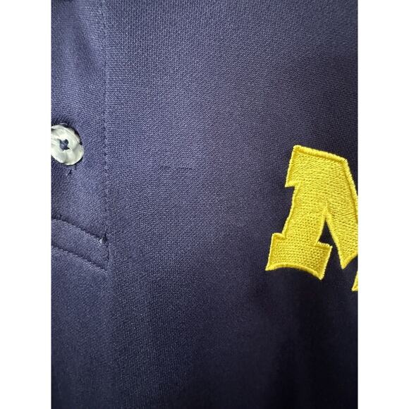 Michigan Large Men's NCAA Polo Embroidered Golf/Polo Shirt Wolverines READ - Picture 6 of 7